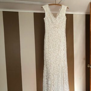 BHLDN Lace Wedding Dress